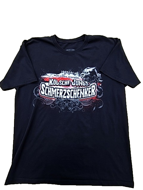 Unverified Brand Men's Black T-Shirt – Size XL, Karneval 100 Germany karneval