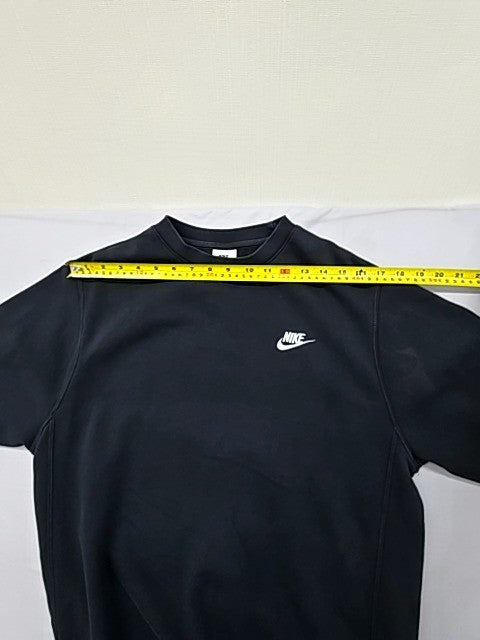 Nike Sportswear Club Sweatshirt Crew Neck Black Men's Size S
