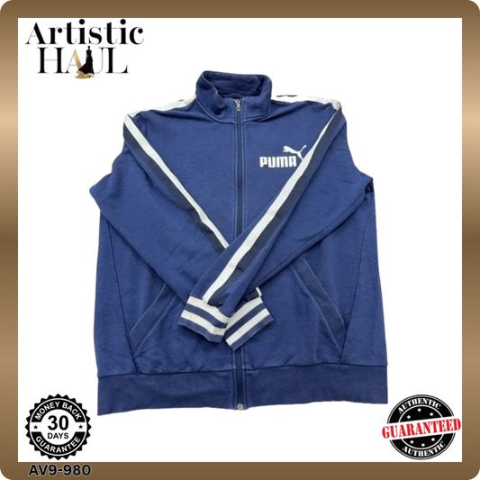 Puma Men's Blue Jacket – Size M