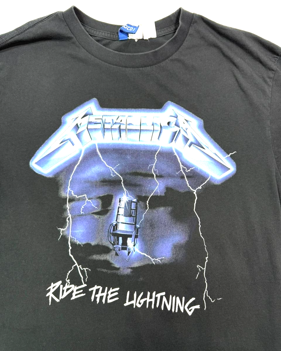 H&M Metallica Ride The Lightning T-Shirt - Size S