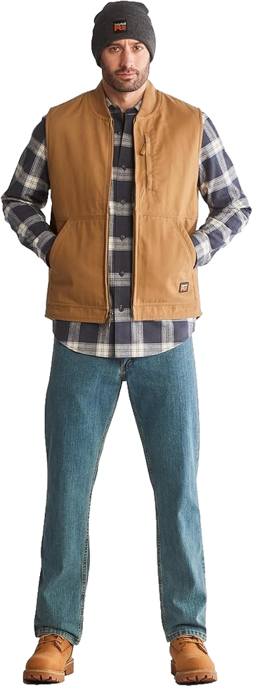 Timberland Unisex-Adult Gritman Lined Canvas Vest Gritman Lined Canvas Vest M