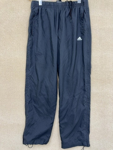 Adidas Men's Black Activewear Pants Size M Essentials Drawstring