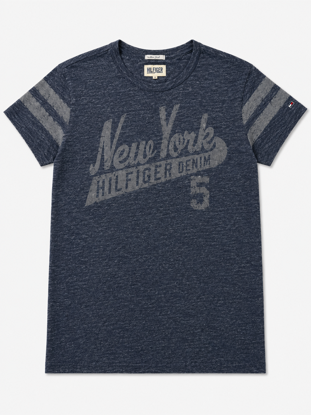 American Brand Women Navy T-Shirt size L product image 2