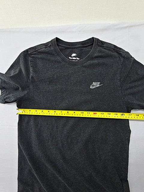 Nike The Nike Tee Black Men's S Short Sleeve 100% Cotton Crewneck