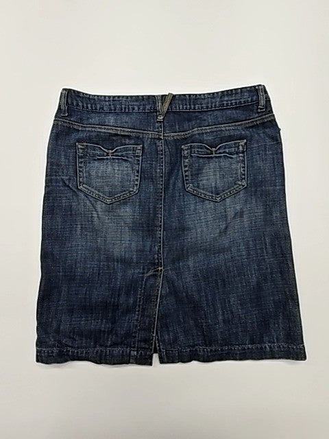 Fabulous Denim Women Blue Skirt size 44 product image 2