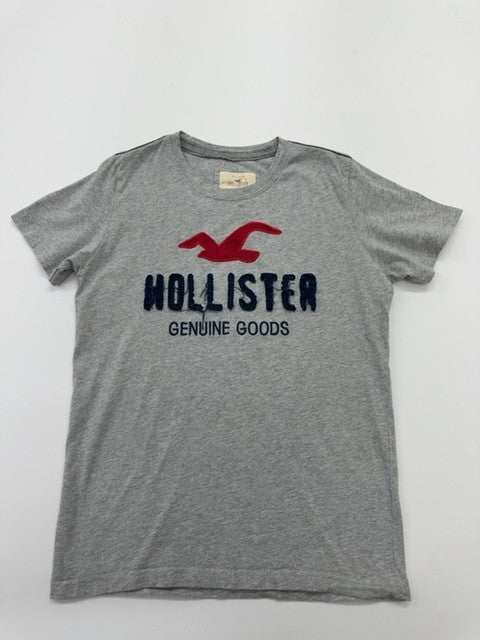 Hollister Men Gray T-Shirt size L product image 1