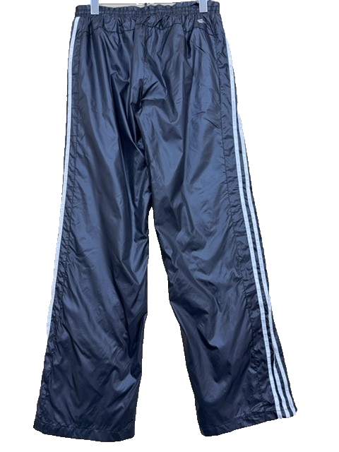 Adidas Unisex Black 3-Stripes Track Pants Size L