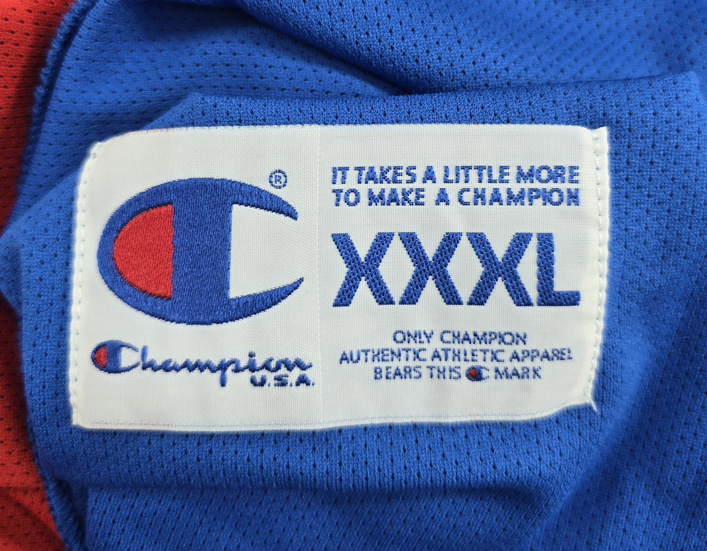 Champion Men's Red Italy Basketball Jersey Tank XXXXL