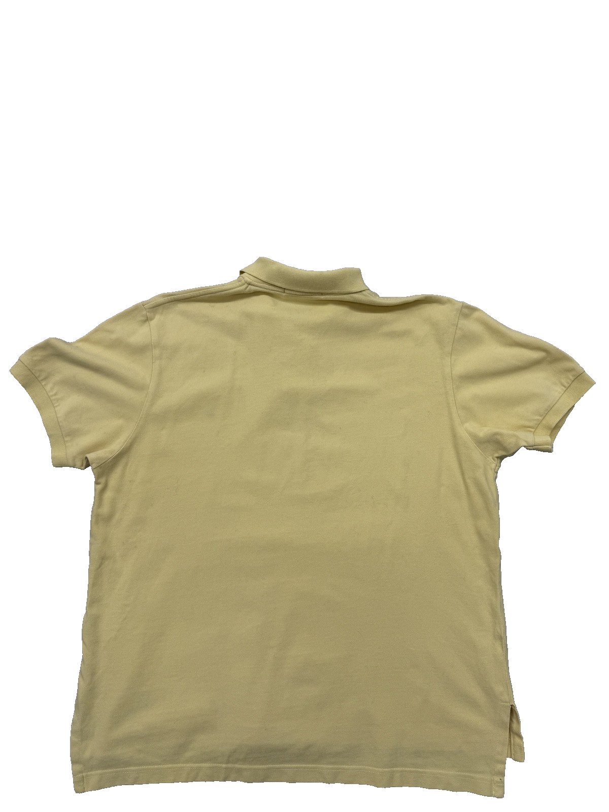 Polo Ralph Lauren Men's XL Yellow Short Sleeve Cotton Polo Shirt