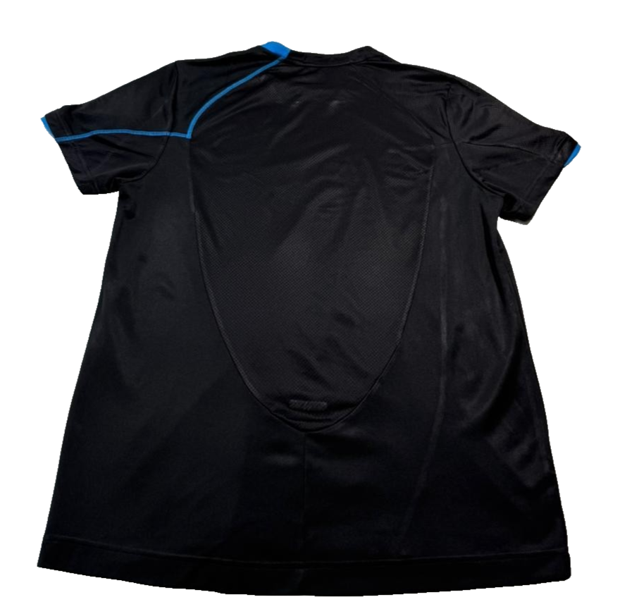 Puma Men�S Black Blue Contrast Stitch Drycell Training T-Shirt Size L