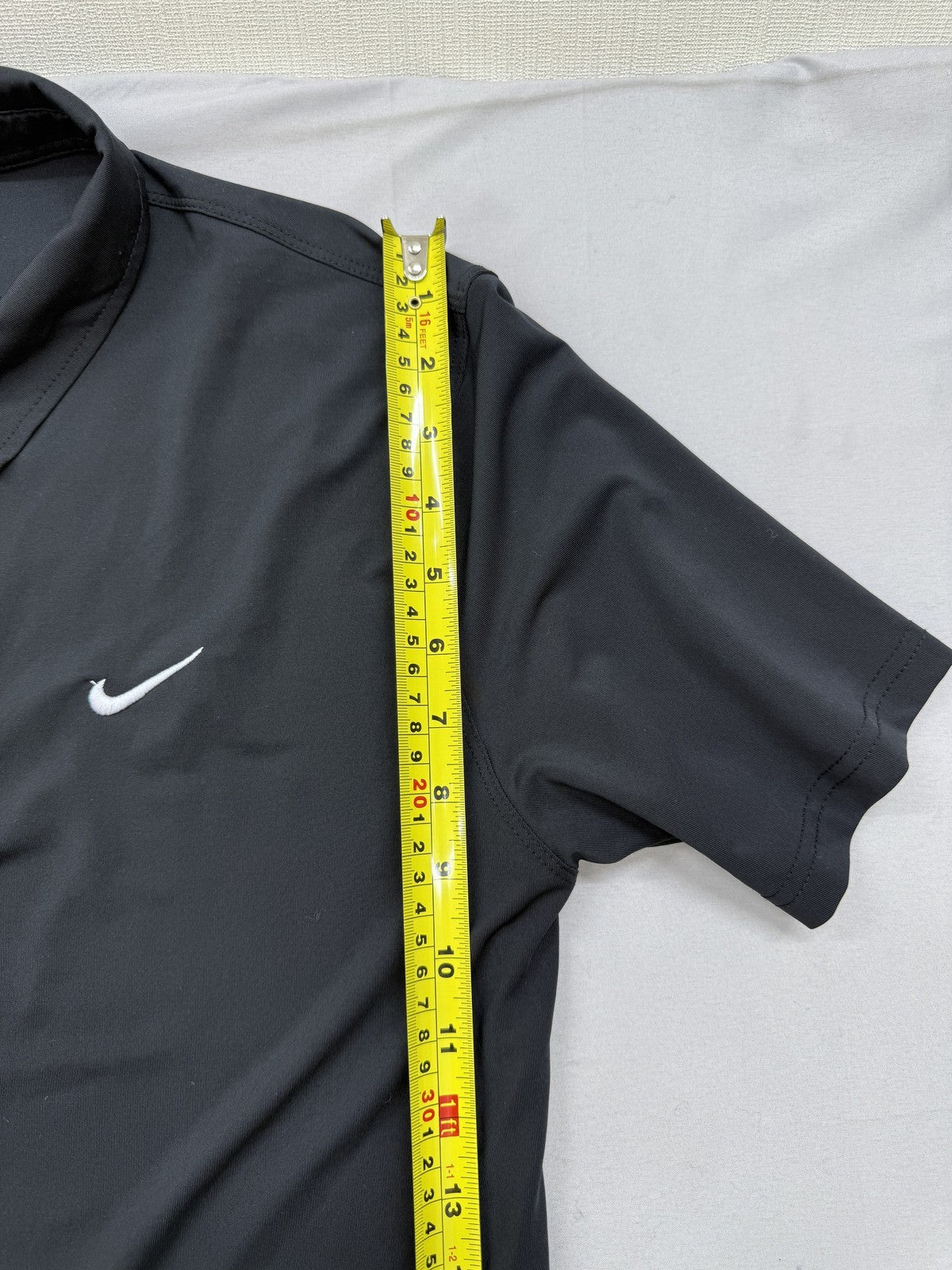 Nike Victory Polo Shirt Men's L Black Dri-FIT Short Sleeve