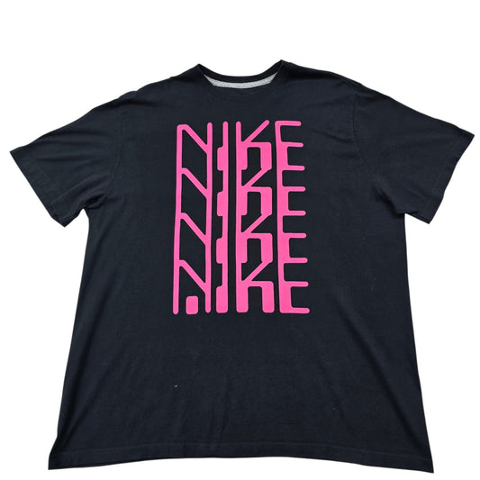Nike Men Black T-Shirt size XXL product image 1