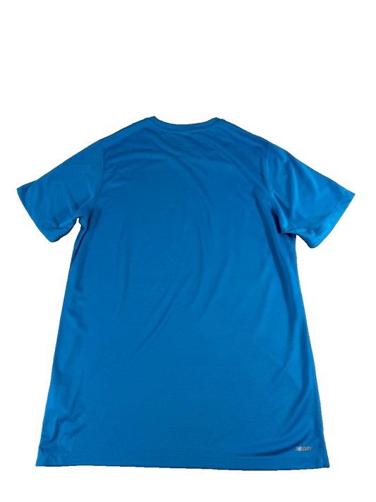 New Balance Men's Blue T-Shirt – Size M, Running – Ref 4F085