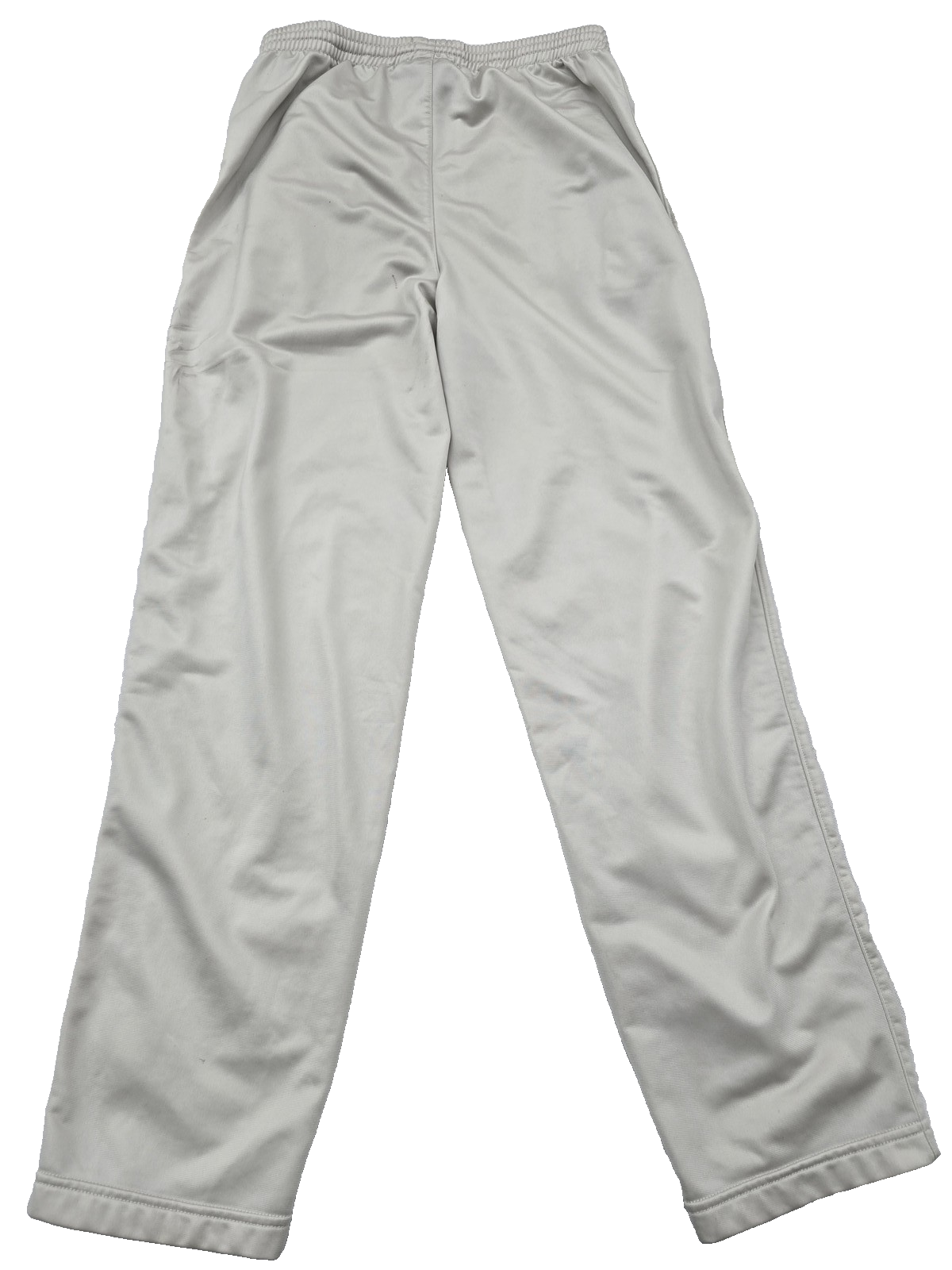 Umbro Men's Grey Striped Track Joggers M Tapered Drawstring Polyester