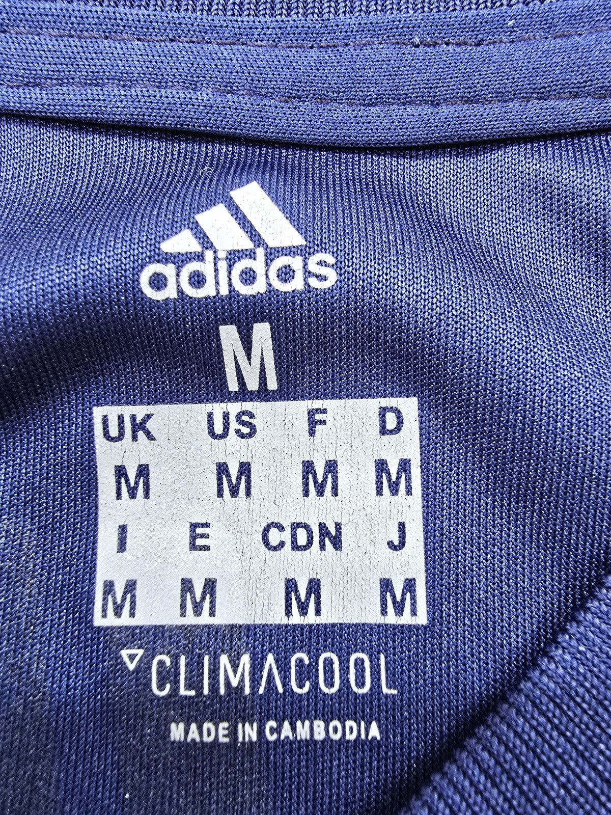 Adidas FenerbahÃ§e 2017 Home Jersey M Yellow/Navy Climacool Vintage