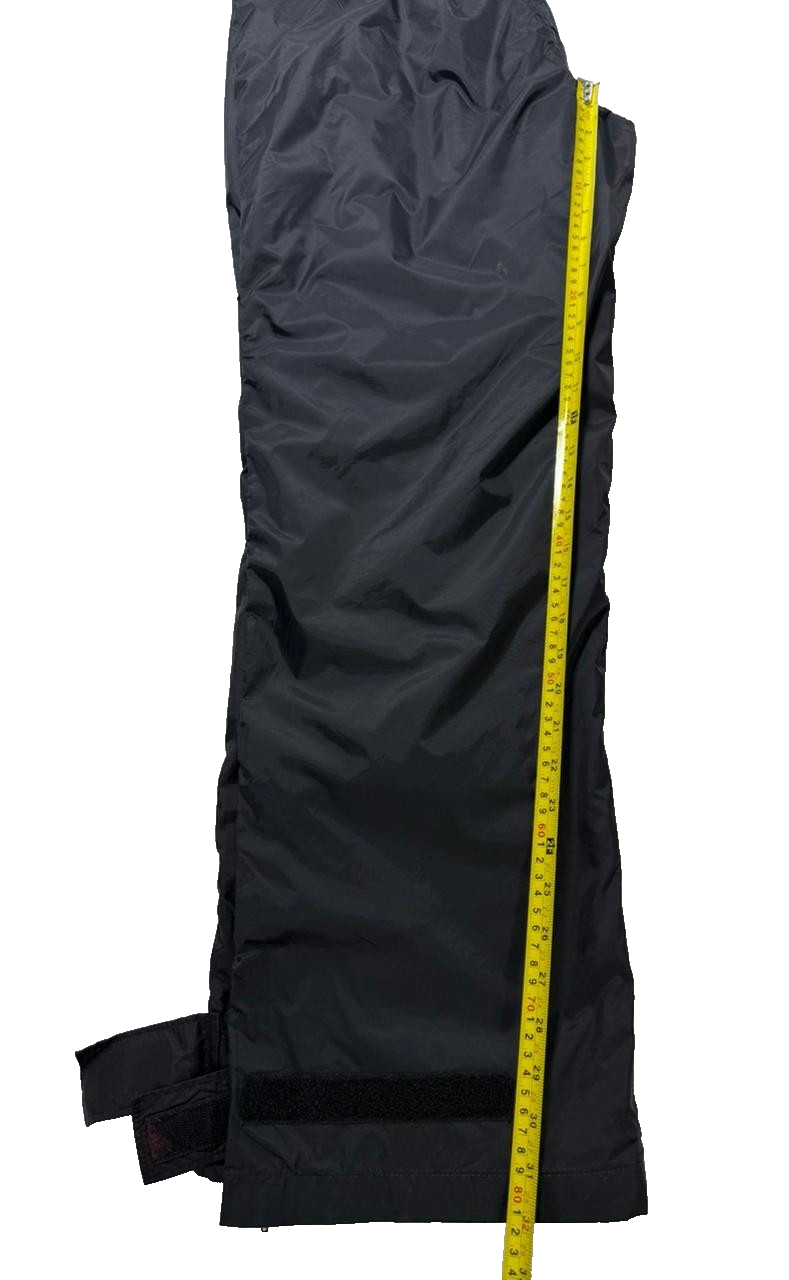 Columbia Men's Black Rebel Roamer Rain Pants Size L Made In Malaysia