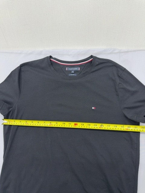 Tommy Hilfiger Men's Grey XXL V-Neck Short Sleeve Slim Fit T-Shirt
