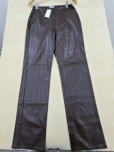 Envy Engloria Leather Pants M Slate Black Unisex Regular