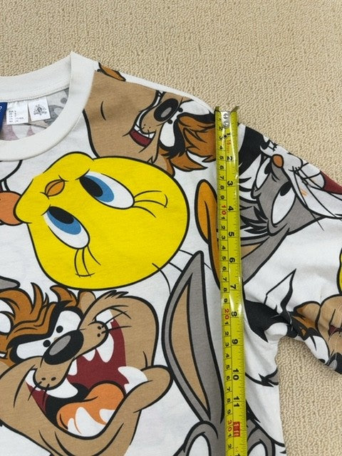 H&M Kids White Looney Tunes Bugs Bunny T-Shirt Size S Cotton