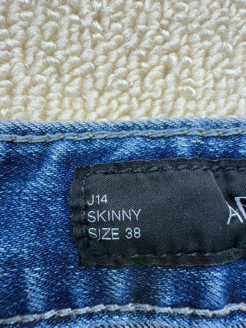 Armani Exchange Men's Skinny Jeans 38 Blue Stretch Denim J14