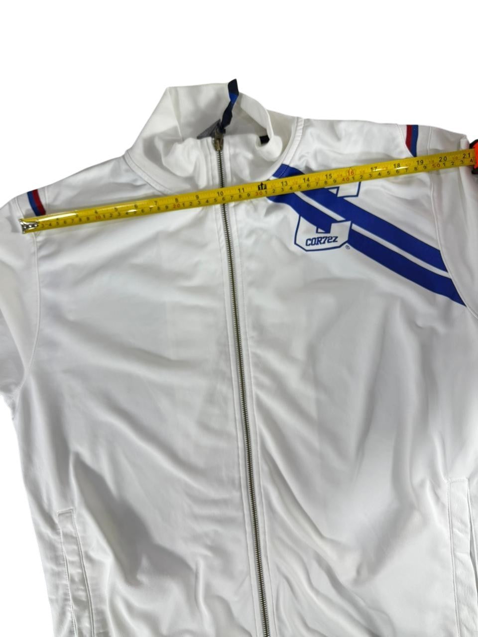 Nike White Full Zip Track Jacket Zip Up Sportswear Size XL
