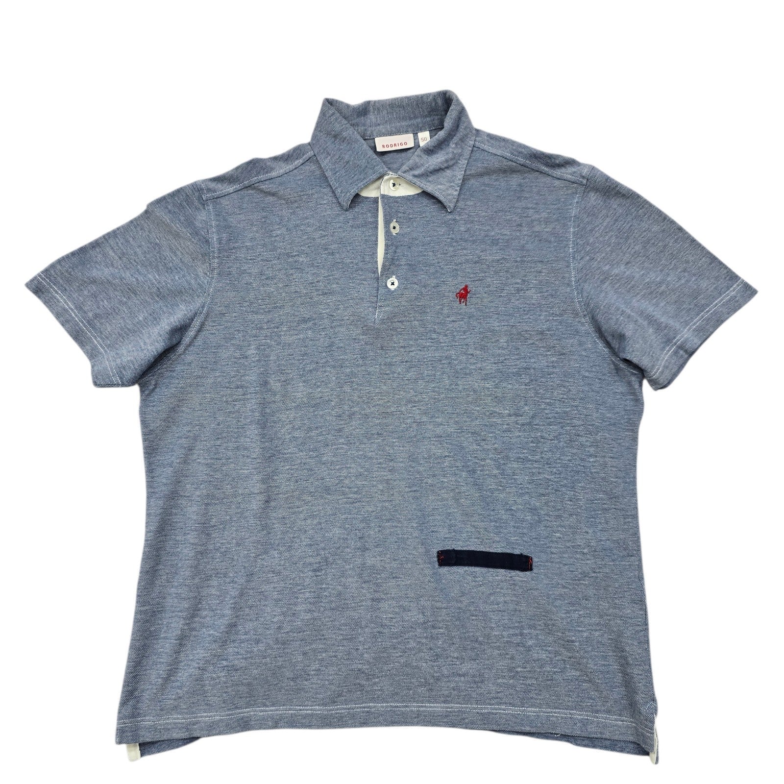 Rodrigo Men Blue Polo Shirt size 50 product image 1