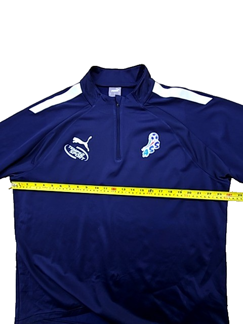 Puma Men's Navy Quarter-Zip Luminest Training Top XL