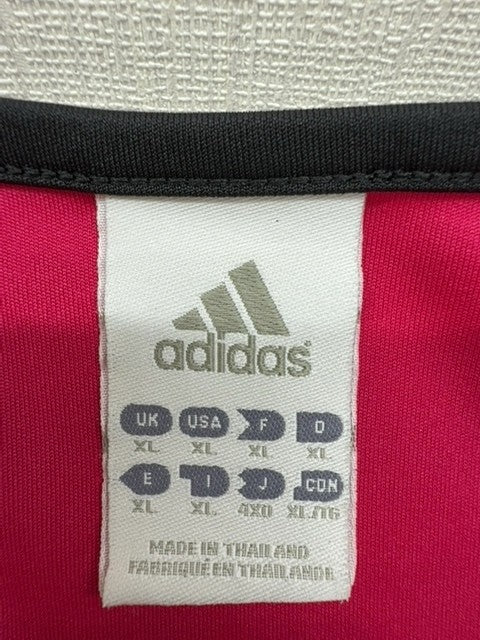 Adidas Pink Jersey XL Short Sleeve Crewneck Unisex