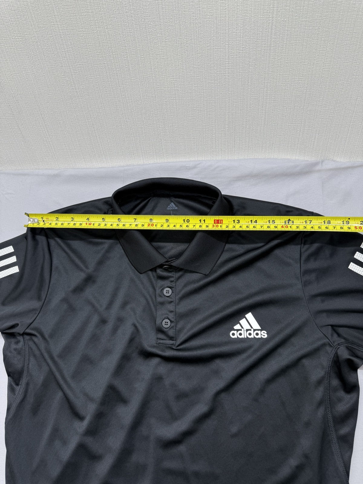 Adidas Climacool Polo Shirt Men's Size L Black JF8506
