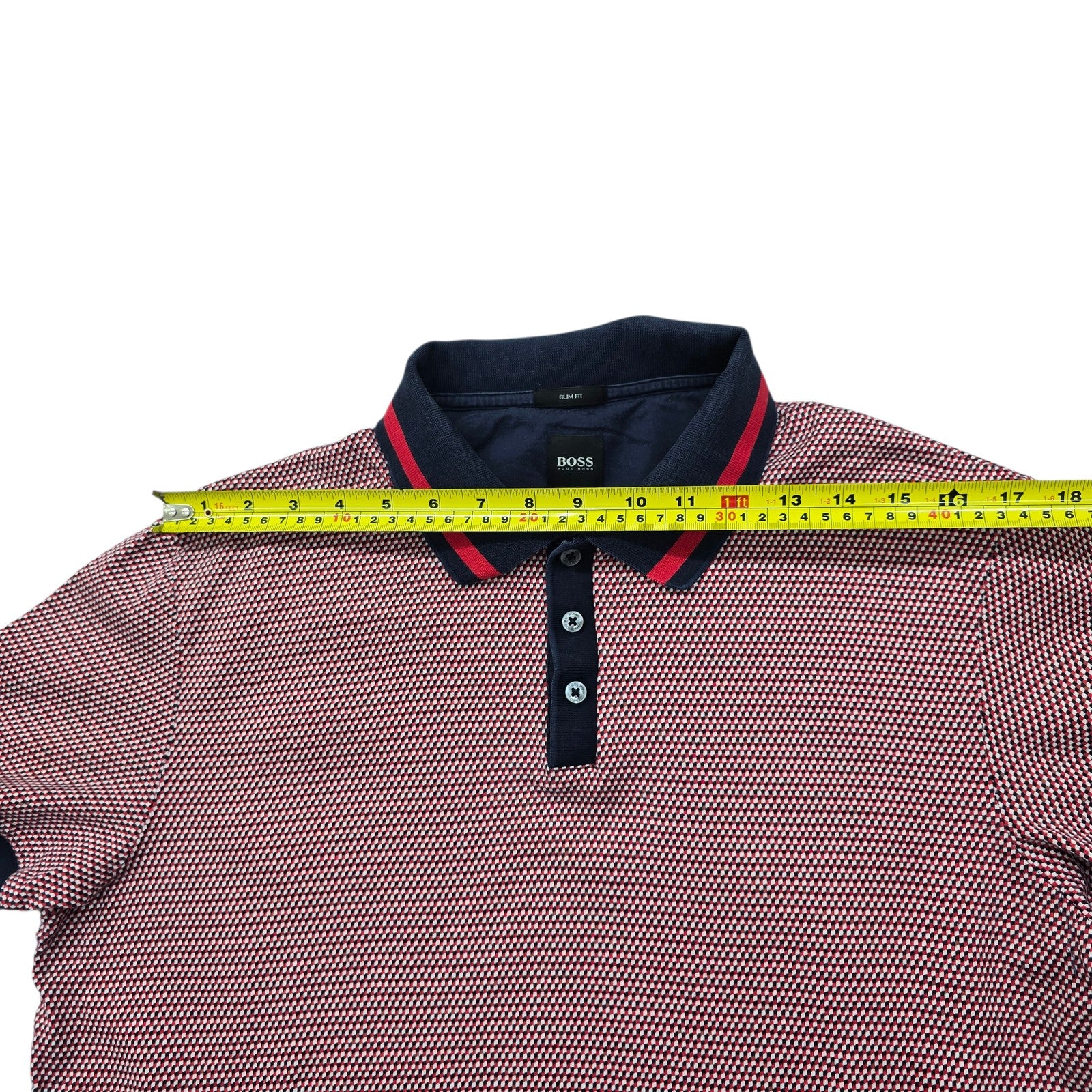 Hugo Boss Men Red Polo Shirt size XL product image 5