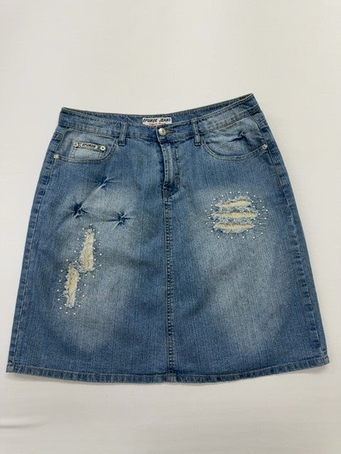 Artistic Haul Women Blue Skirt size XL product image 1