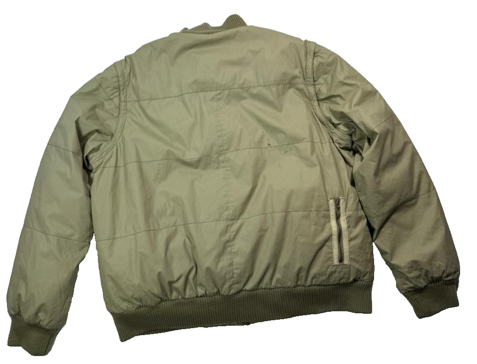 Levi'S Red Tab Removable Sleeve Bomber Jacket - Khaki - Men's L