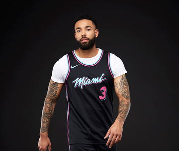 Nike Nba Miami Heat Dwyane Wade Vice City Edition - Size 44