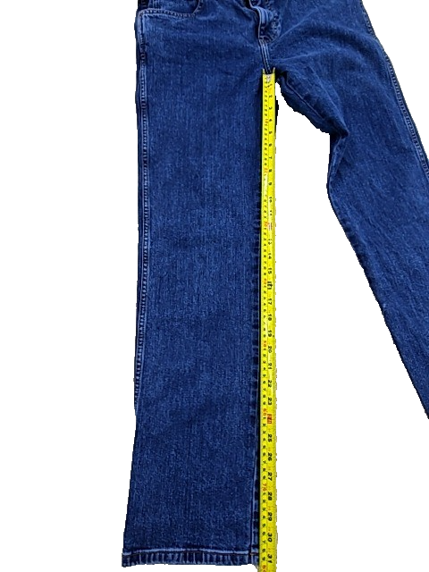 Wrangler Men's Arizona Stretch Blue Straight Jeans 33x32