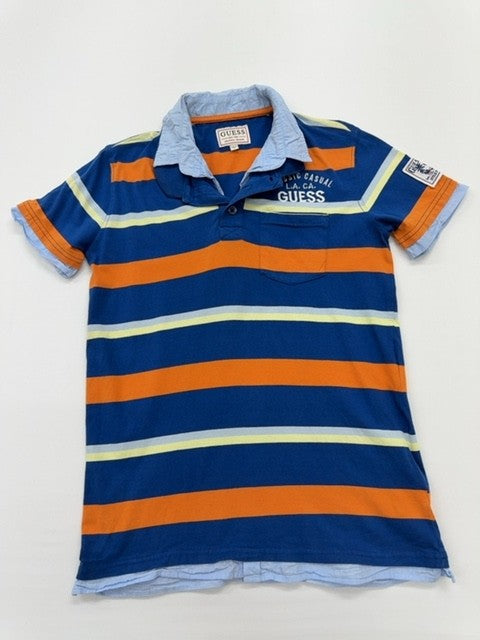 Guess Boys Blue Polo Shirt size 16 product image 3