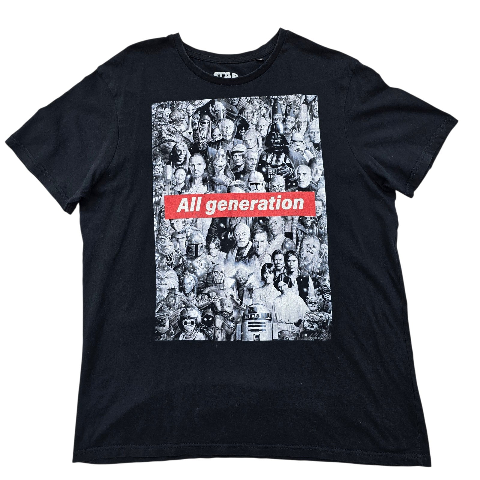 Star Wars Men Black T-Shirt size XL product image 1
