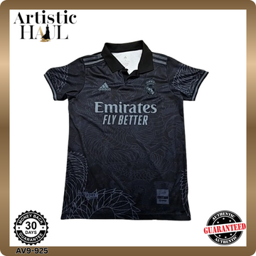 Adidas Men's Black Dragon Polo Jersey S Short Sleeve 100% Poly