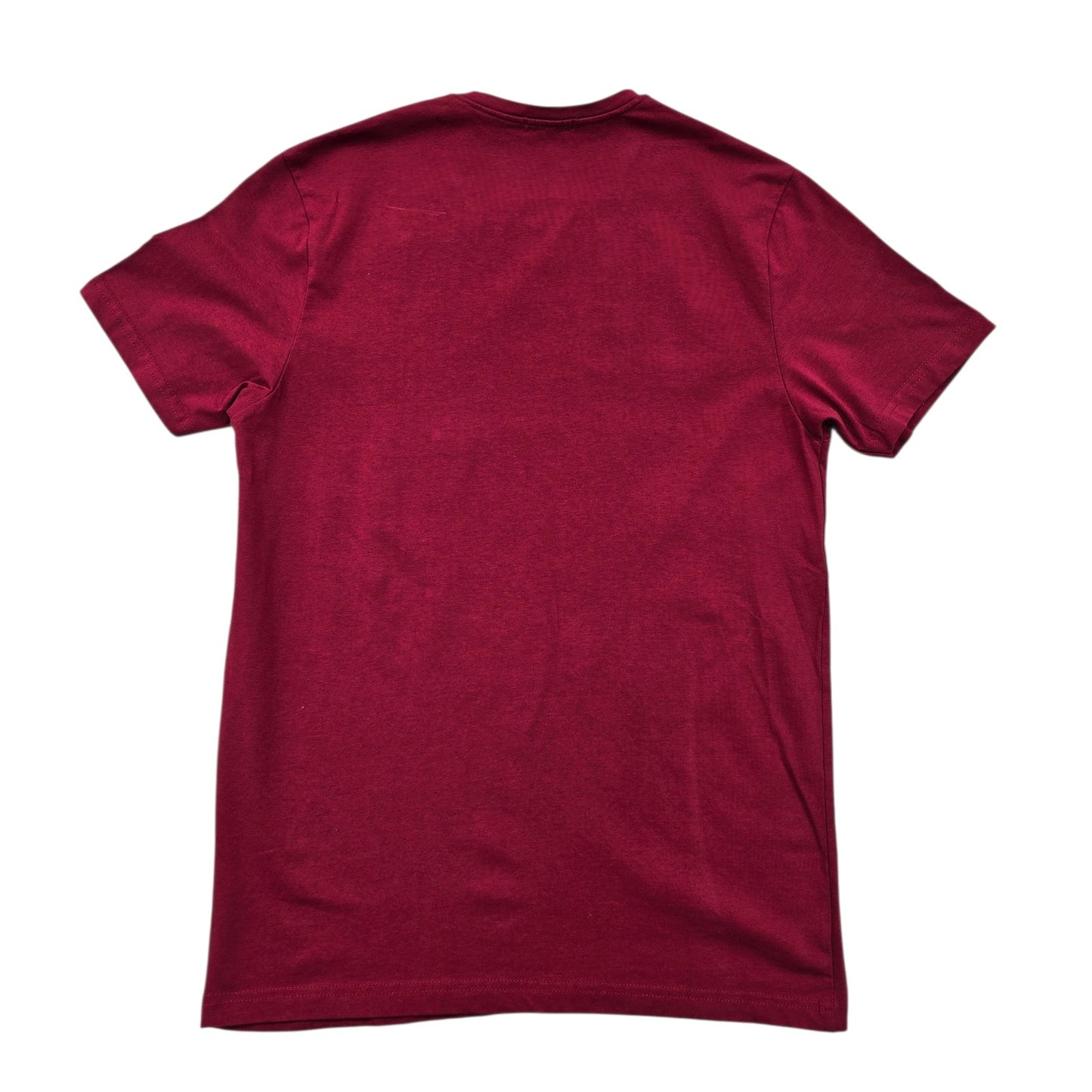 The North Face Men’s S Burgundy Logo Graphic Cotton T-Shirt