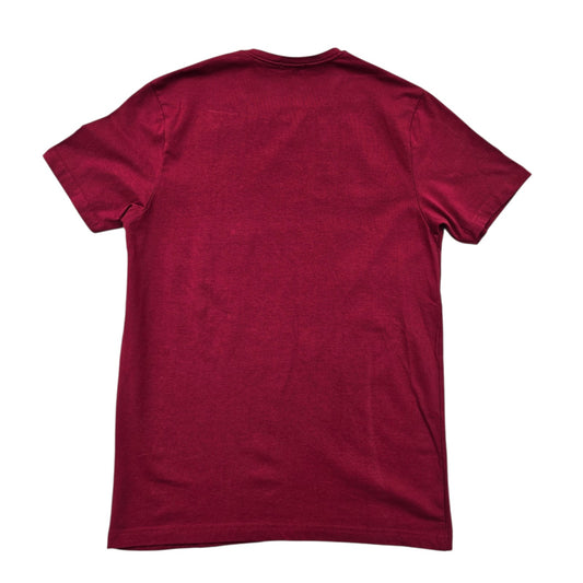 The North Face Men’s S Burgundy Logo Graphic Cotton T-Shirt