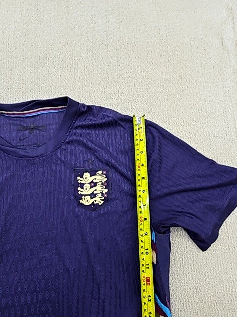 Nike Men's Purple England Football Jersey Short Sleeve Dri-FIT