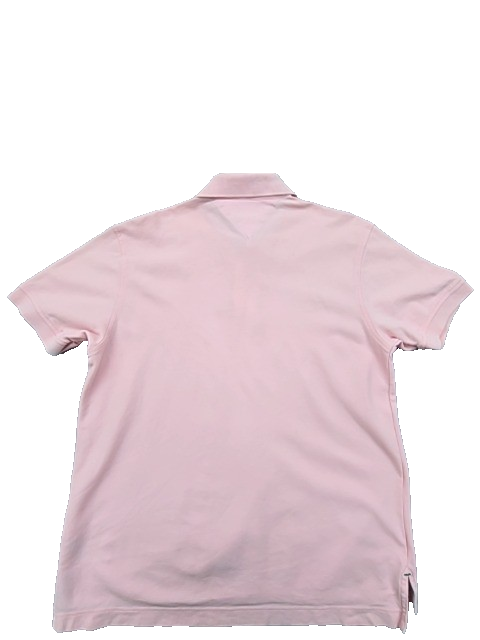Tommy Hilfiger Men's Pink Short Sleeve Polo Shirt Size S Cotton
