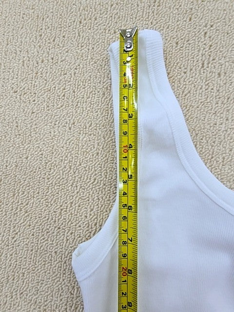 Jordan Women's White Flight Essentials Tank Top Size Small