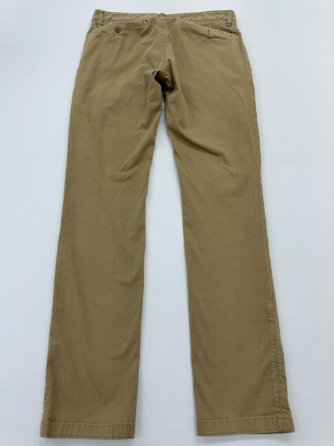 Tommy Jeans Men's Khaki Straight Pants 30x32
