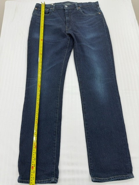 Levi's Men's Dark Blue 511 Slim Fit Jeans W36 L32 Vintage