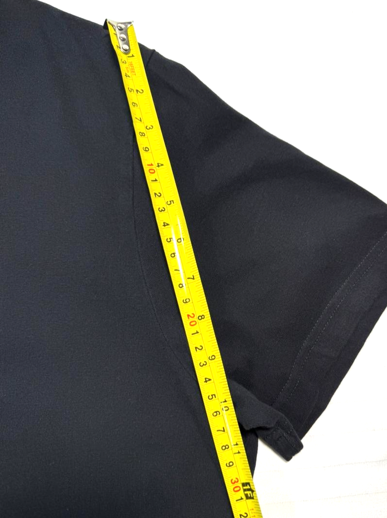 Black Kappa Authentic Logo T-Shirt - Size XL