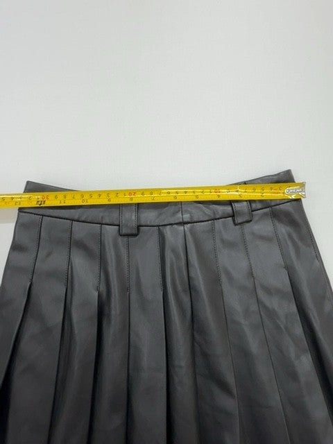 Bershka Women Black Skirt size 34 product image 6