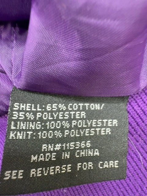 Beverly Hills Polo Club Men Purple Polo Shirt size L product image 5
