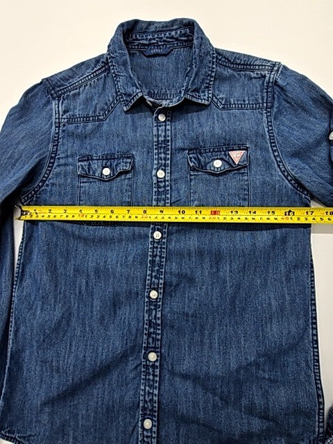Guess Boys Blue Shirt size 14 product image 7