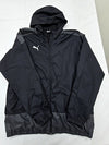 Puma Men's Black Jacket – Size 3XL, Hooded