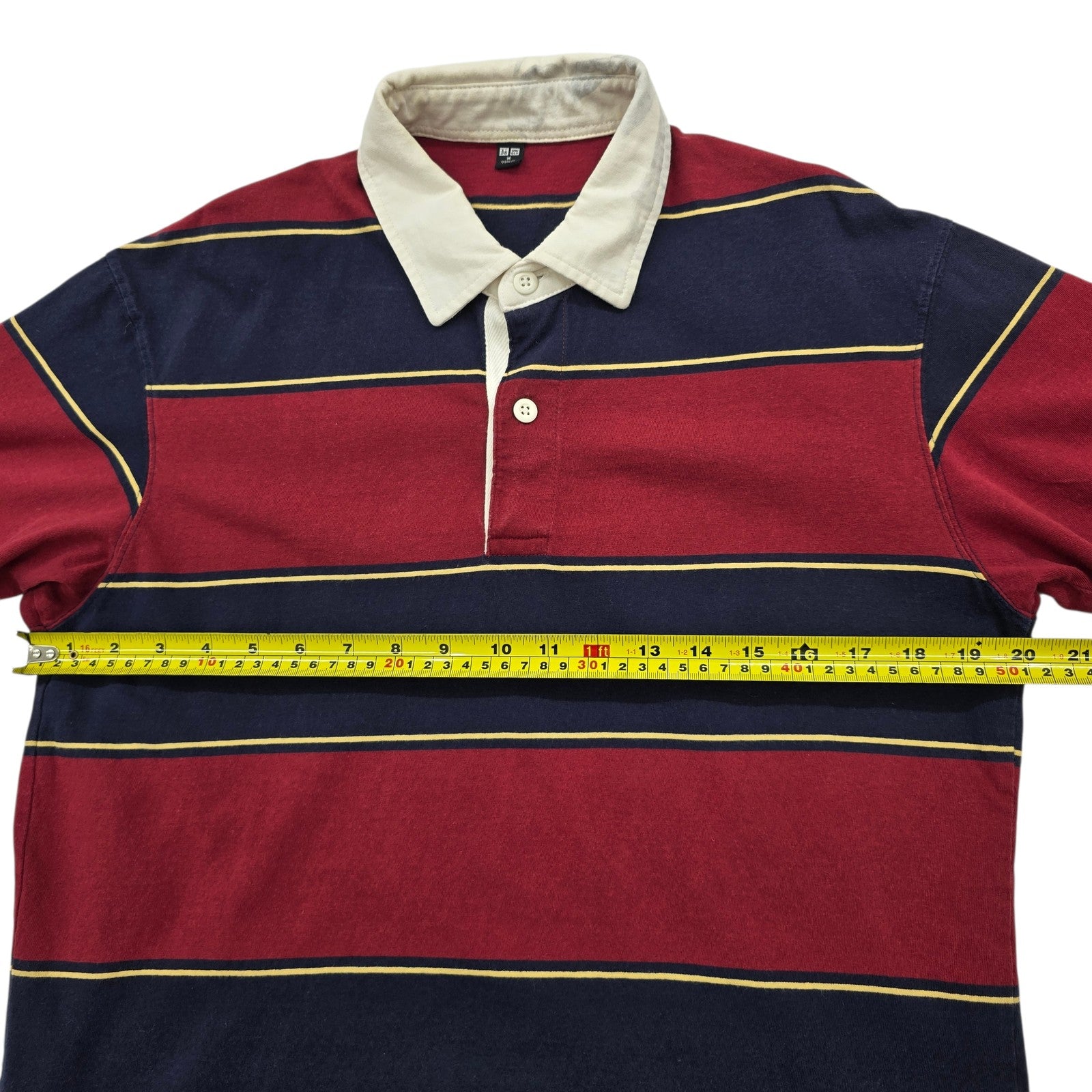 Uniqlo Men Navy Polo Shirt size M product image 7